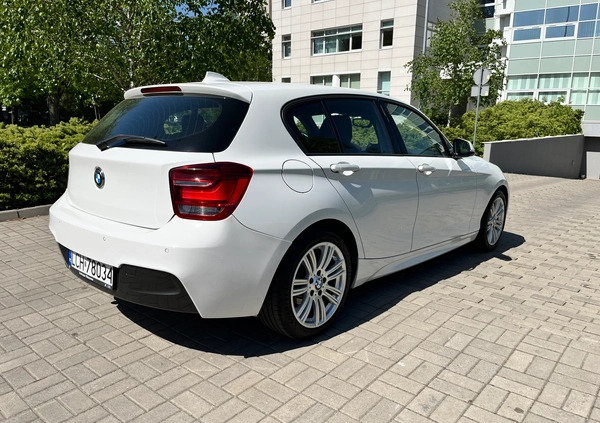 BMW Seria 1 cena 51700 przebieg: 102000, rok produkcji 2014 z Warszawa małe 29